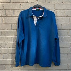 True Vintage 90s J. Crew Polo Rugby Shirt Large
